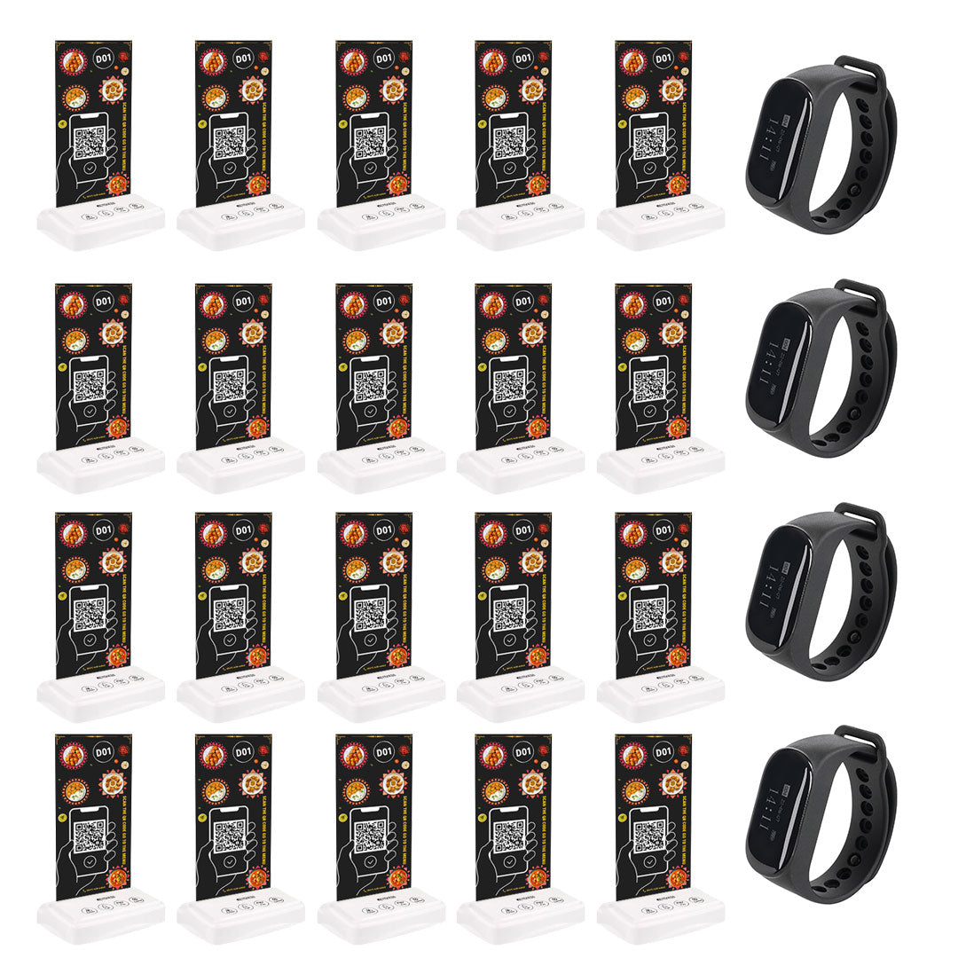 Wireless Calling Pager System For Reataurant _ Package 20