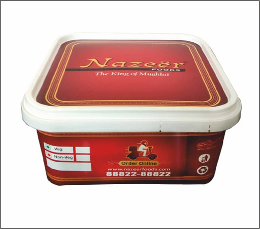 Square 28 oz  IML Container