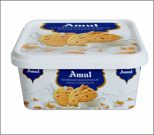 Square 34 oz  IML Container