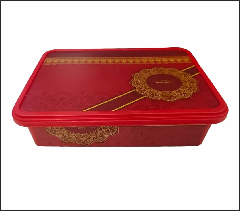 Rectangle 1 LB Sweet Box (Foil Seal)