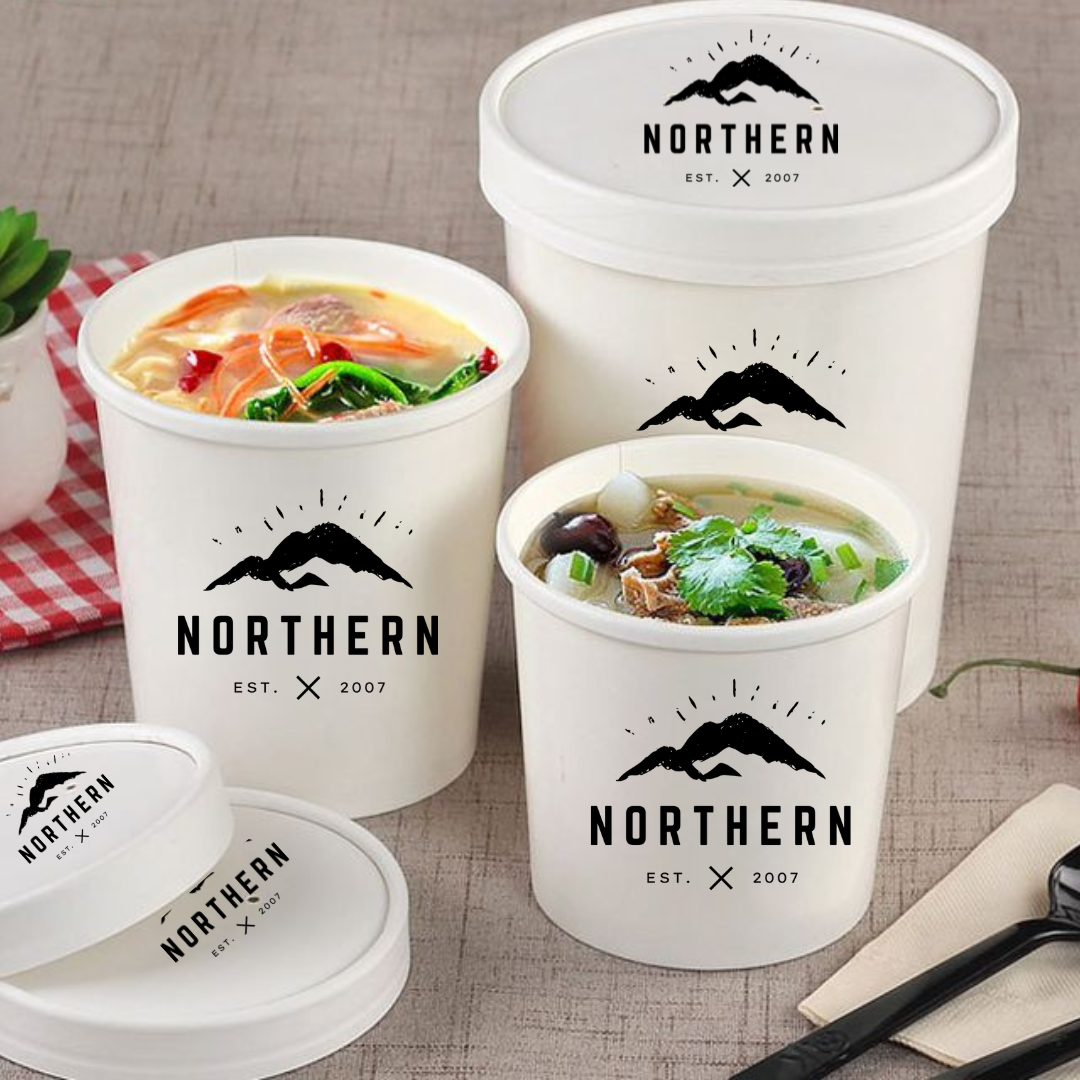 Soup Paper Packaging (1000 Pcs)